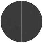 vidaXL Tissu de fond de piscine noir Ø 244 cm  tissu non tissé rond.