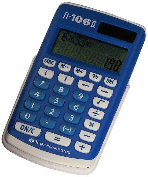 Calcul-Scientifique TI-106 II Primaire solaire TEXAS INSTRUMENTS