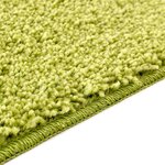 vidaXL Tapis de bain antidérapant Vert 70 x 120 cm PP