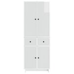 vidaXL Ensemble de Meubles 2 Pièces 66 x 34 5 x 90 cm Bois d'ingénierie