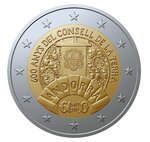 2 EUROS COMMÉMO 2019 - 600 ans du Conseil de la Terre
