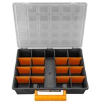 vidaXL Boîtes d'assortiment 2 Pièces séparateurs amovibles 360x250x85 mm
