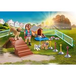 PLAYMOBIL 70676 - City Life Set cadeau Educatrice et chiens