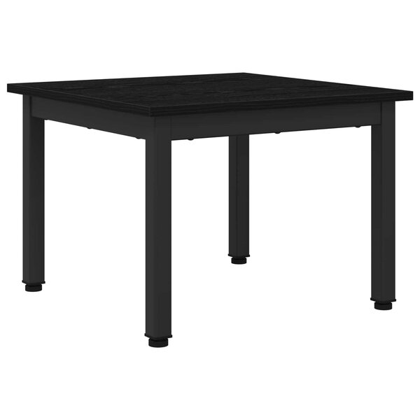 vidaXL Table basse Chêne noir 50 x 50 x 36 cm Bois d'ingénierie