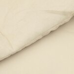 vidaXL Duvet complet toute l'année 220 x 240 cm 4 saisons Crème