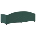 vidaXL Lit de repos vert foncé 80x200 cm velours