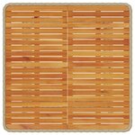 Set de Salle à Manger de Jardin 3 Pièces avec Coussins Beige en Rattan Poly et Acacia