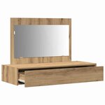 vidaXL Table de Toilette Marron 100 x 40 x 70 cm Bois d'ingénierie