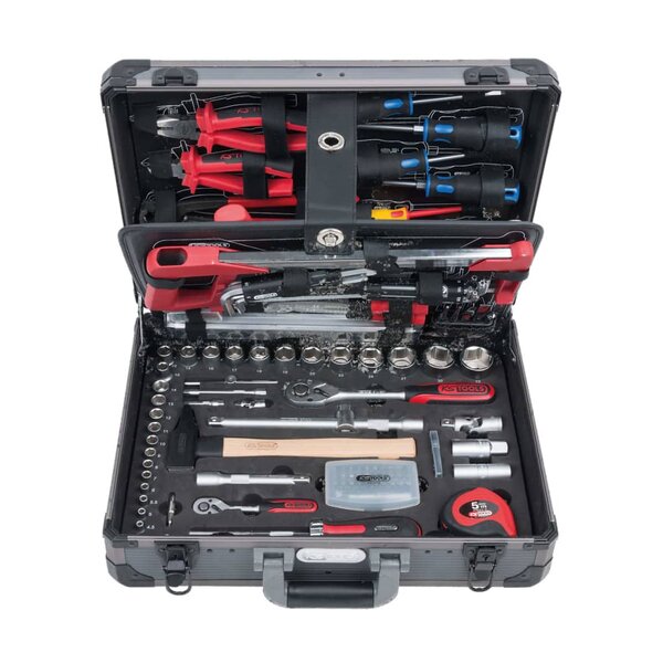 Jeu de douilles de maintenance  127 pièces 1/4" + 1/2"