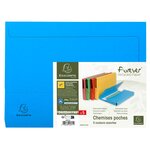 Pt 5 chemises poche FOREVER A4 ass vif x 10 EXACOMPTA