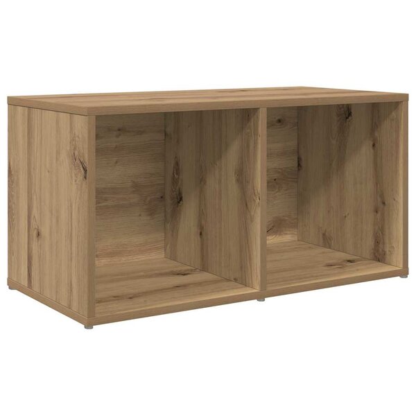 vidaXL Meuble TV chêne artisanal Bois d'ingénierie