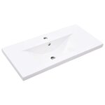 vidaXL Ensemble de meubles salle de bain 2 Pièces bois d'ingénierie