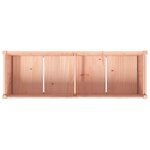 vidaXL Jardinière 150x50x70 cm bois massif de douglas