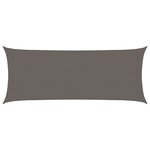 vidaXL Voile d'ombrage 160 g/m² Anthracite 2x4 5 m PEHD