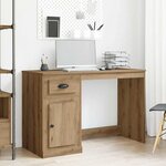 vidaXL Bureau chêne artisanal 50 x 115 x 75 cm Bois d'ingénierie