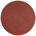 vidaXL Pierre de marchage 6 pièces Rouge Ø 44 x 2 cm Caoutchouc