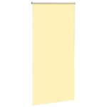 vidaXL Store enrouleur occultant jaune largeur du tissu 65 7 cm