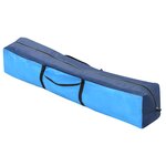 vidaXL Arceau de tente de réception 450x450x265 cm Bleu foncé