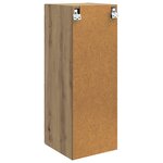 vidaXL Armoire Murale 33 x 34 5 x 90 cm Bois d'ingénierie