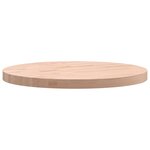 vidaXL Dessus de table Ø40x2 5 cm rond bois massif de hêtre