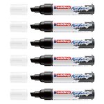 Marqueur Acrylique 5000 Noir Pointe Large 5-10 mm x 6 EDDING