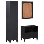 vidaXL Ensemble de Meubles de Salle de Bain avec tiroir 3 Pièces