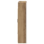 vidaXL Armoire Miroir de Salle de Bain Chêne artisan