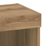 vidaXL Meuble TV Chêne artisanal 40 x 30 x 30 cm Bois d'ingénierie