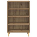 vidaXL Buffet Chêne artisanal 57 x 35 x 89.5 cm Bois d'ingénierie