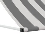 vidaXL Auvent Anthracite et blanc 100 x 150 cm