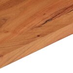 vidaXL Dessus de table 140x60x3 8cm rectangulaire bois massif d'acacia