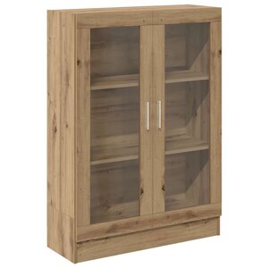 vidaXL Bibliothèque chêne artisanal 82 5x30 5x115 cm bois d'ingénierie