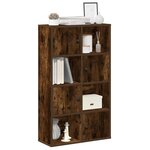 vidaXL Bibliothèque chêne fumé 60x24x101 5 cm bois d'ingénierie
