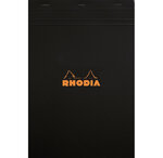 Bloc BLACK N°19 21x31 8cm 80F agrafées 80g Q.5x5 RHODIA