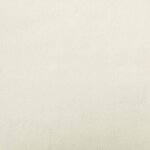 vidaXL Coussins de siège 2 Pièces Crème Ø 40 x 13 cm Velours