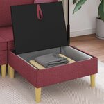vidaXL Sofa avec rangement Tissu
