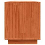 vidaXL Meuble TV Marron 156 x 37 x 45 cm Bois d'ingénierie