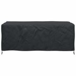 vidaXL Housse pour mobilier d'extérieur Noir 200 x 110 x 70 cm 420D