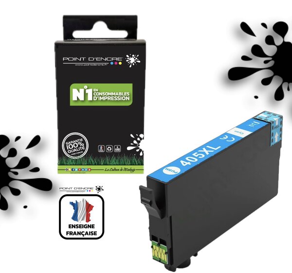 405XL - Valise - CYAN - Grande capacité