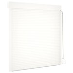 vidaXL Volet roulant aluminium 140x150 cm blanc