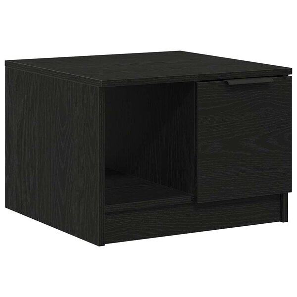 Table basse vidaXL Chêne noir 50x50x36 cm Bois d'ingénierie