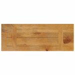vidaXL Dessus de table 80x40x2 5 cm rectangulaire bois massif manguier