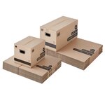 Pack and Move - Lot 30 Cartons Tailles Mixes - 60 x 30 x 30 cm + 40 x 30 x 30 cm - Déménagement - 2 Tailles