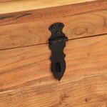 vidaXL Boîte de rangement 39x28x31 cm Bois massif d'acacia