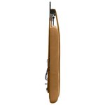 vidaXL Tête de lit suspendue Avec lumière LED Marron Velours