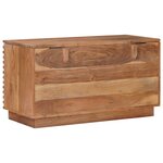 vidaXL Boîte de rangement Naturel 85 x 40 x 46 cm
