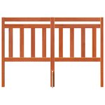 vidaXL Tête de lit avec tête de lit Cire marron 155 5 x 100 cm