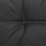 vidaXL Canapés centraux de jardin coussins anthracite 2 Pièces