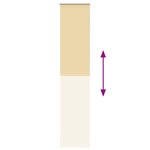 vidaXL Store enrouleur occultant largeur du tissu 40 7 cm polyester