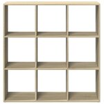 vidaXL Étagère séparatrice de pièce chêne sonoma 102x29x103 5 cm